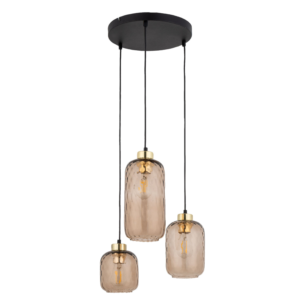 Lustră TK Lighting Pescara 3 Rotund, 3 x E27, 4576