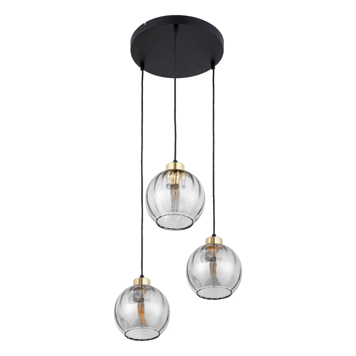 Lustră TK Lighting Devi 3 Rotund, transparent, 3 x E27, 4579
