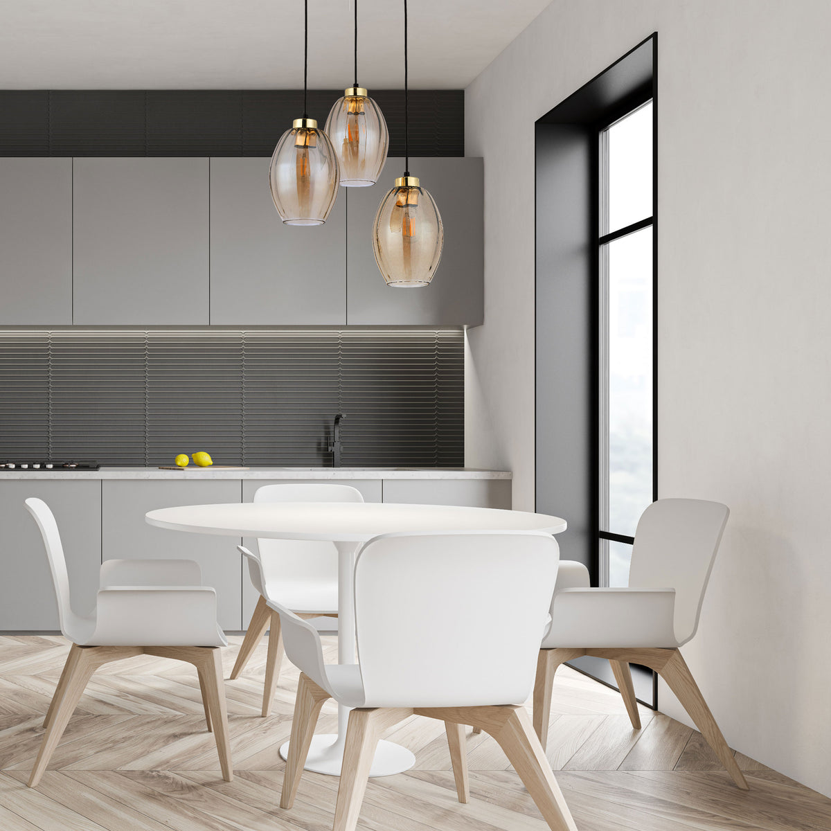 Lustră TK Lighting Sebo, 3 x E27, 4634