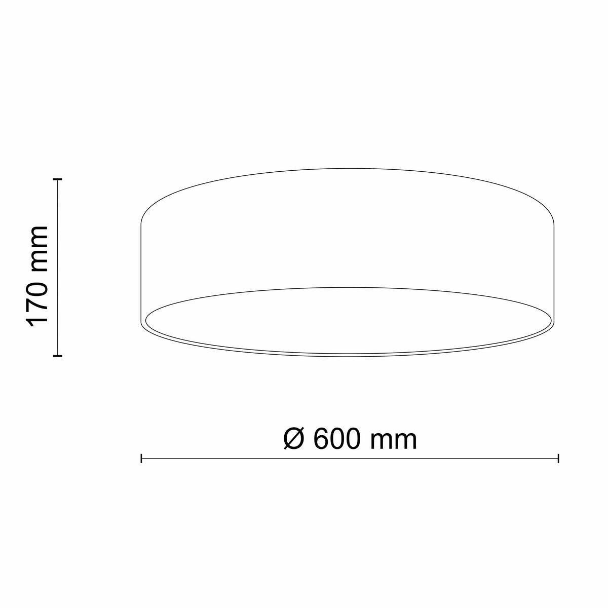 Plafonieră TK Lighting Earth 4, 4 x E27, 4661