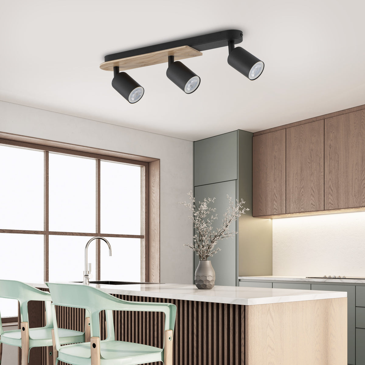 Aplică TK Lighting Cover 3, lemn, 4675
