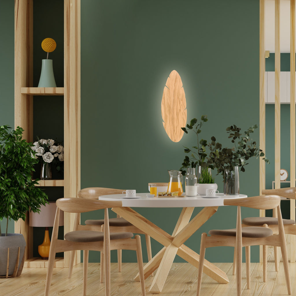 Aplica de perete Hoja Wood 2 4678