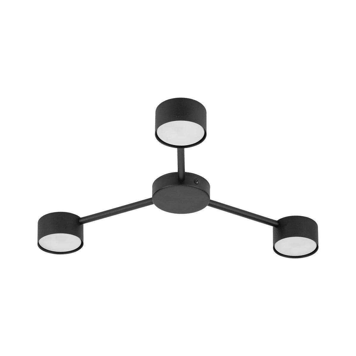 Plafonieră TK Lighting Avia 3, negru, 3 x GX53, 4689