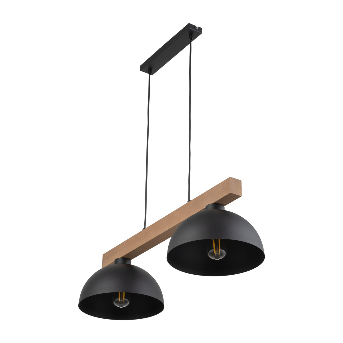 Lampa suspendată Oslo Black 2 4711 TK 4711