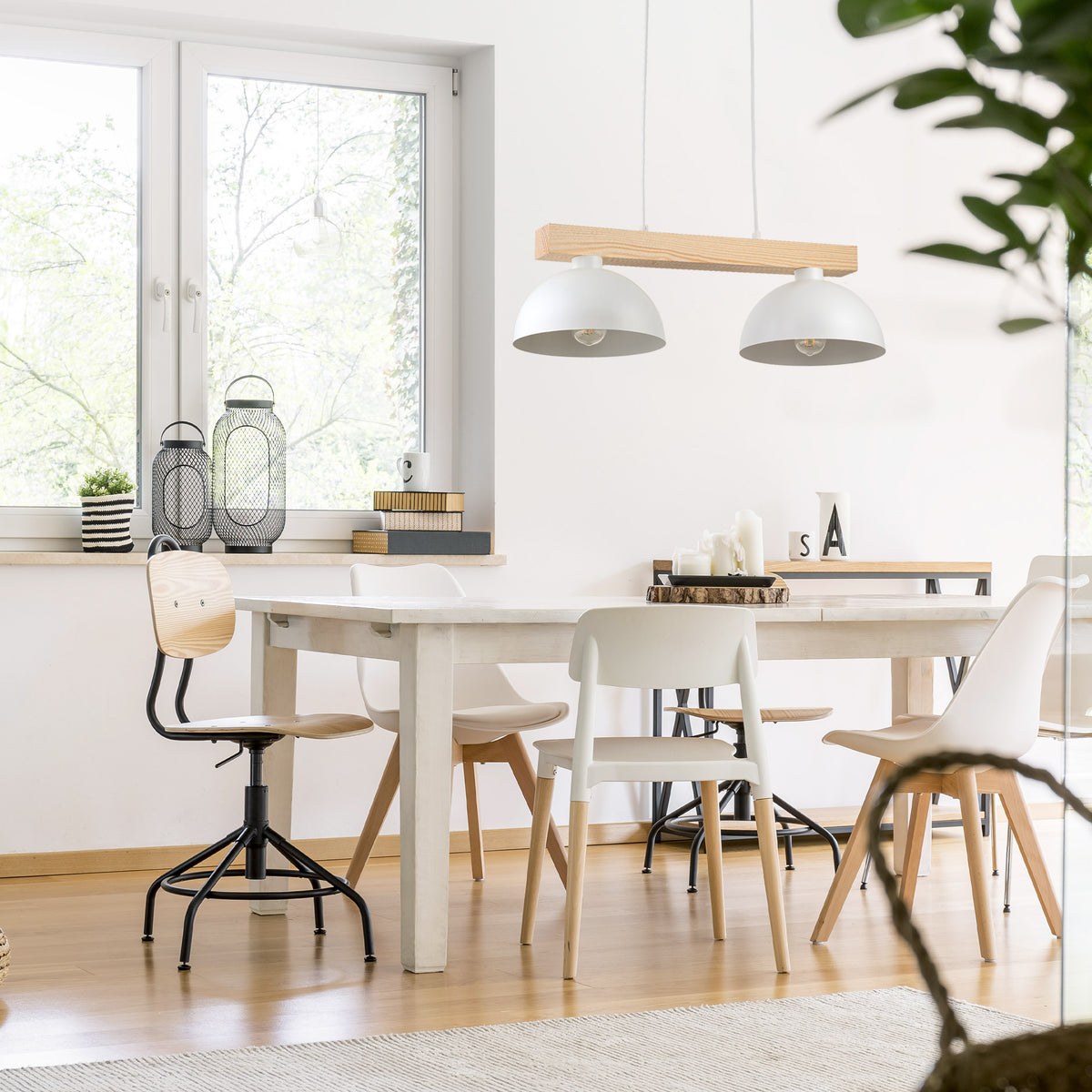 Lampa suspendată Oslo White 2 4713 TK 4713