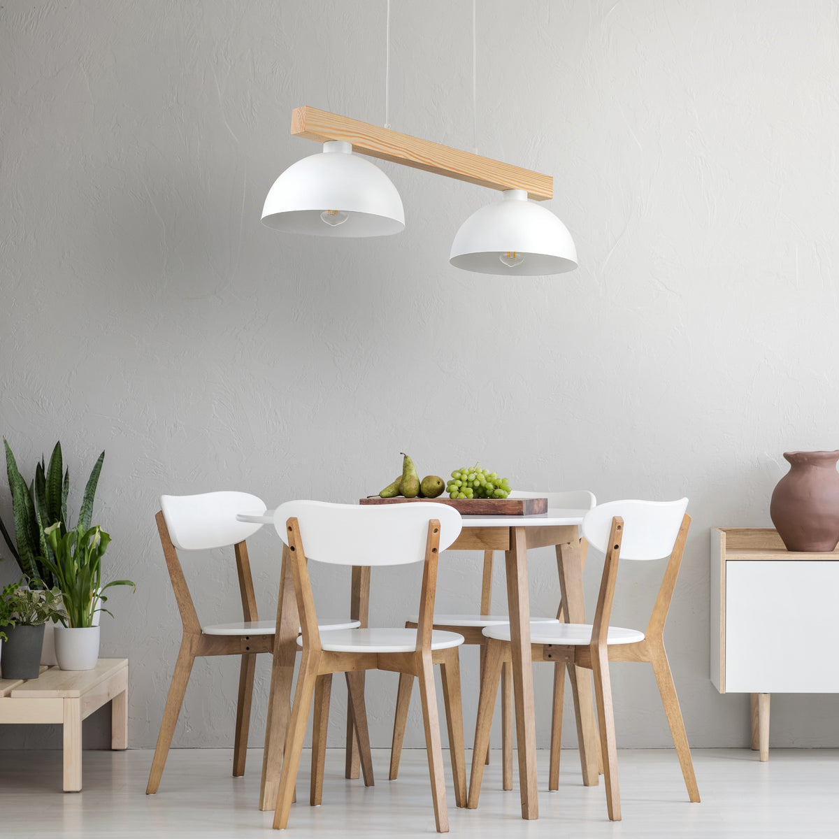 Lampa suspendată Oslo White 2 4713 TK 4713