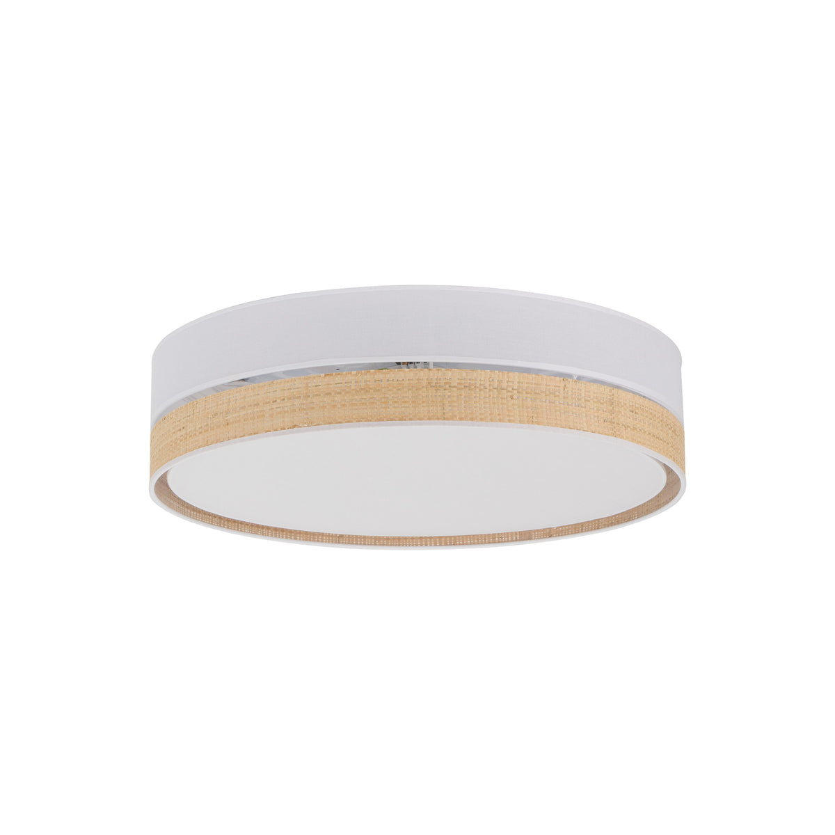 Plafonieră TK Lighting Paglia 450, alb, 4 x E27, 4764