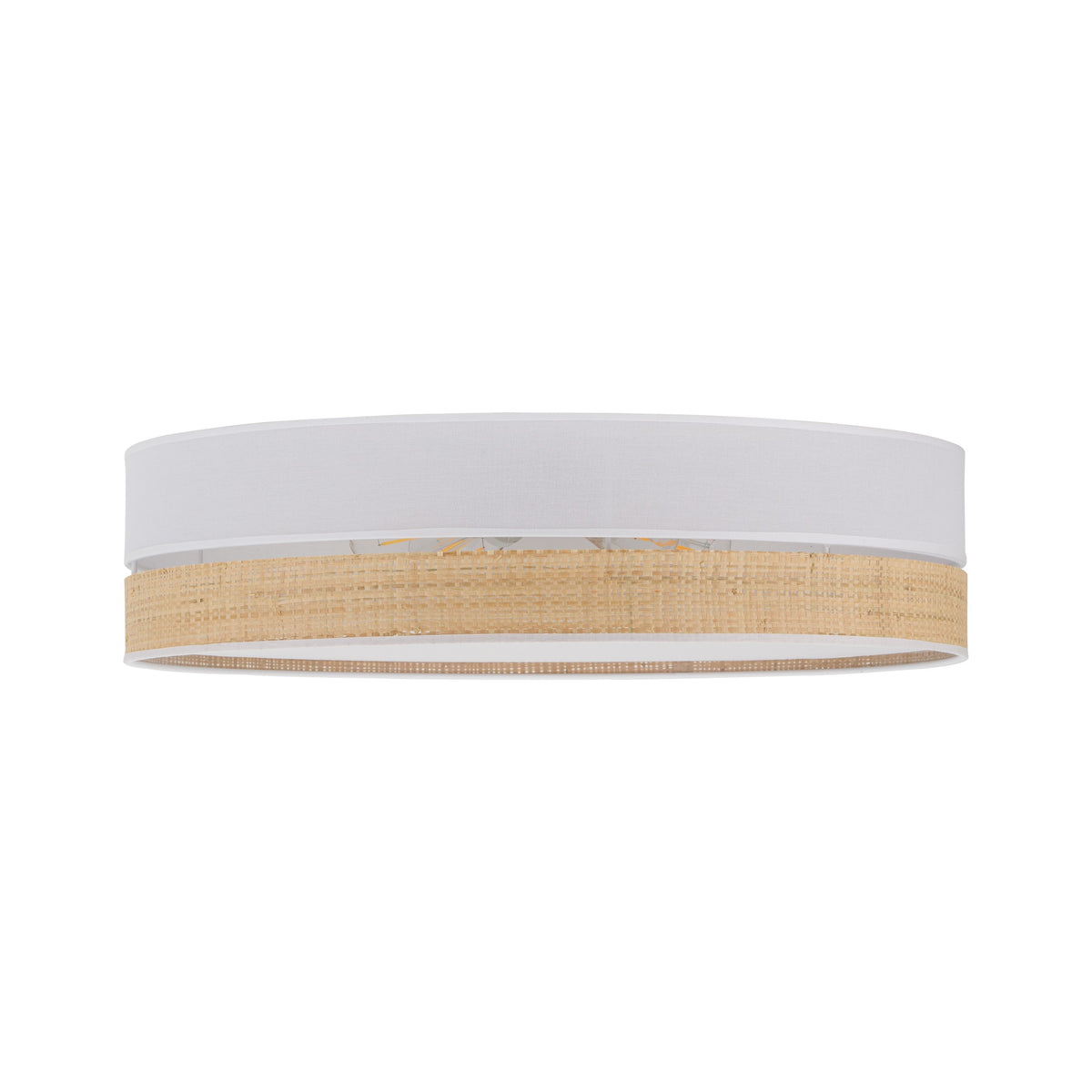 Plafonieră TK Lighting Paglia 450, alb, 4 x E27, 4764