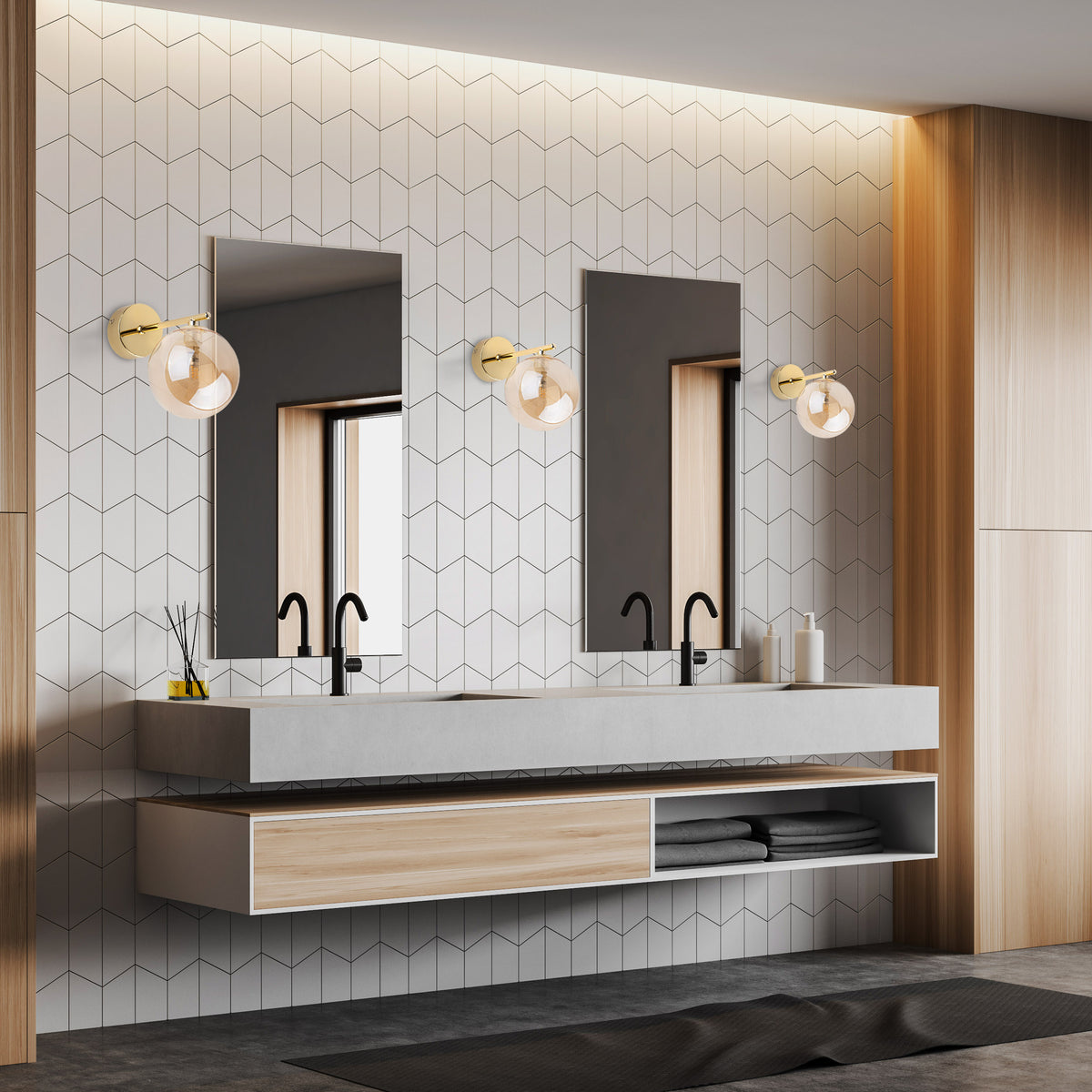 Aplică TK Lighting Estera 1, auriu, 4778