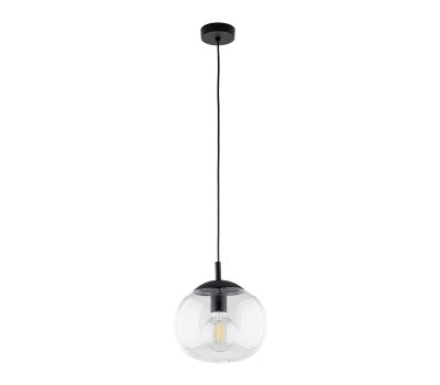 Lampă suspendată TK Lighting Vibe 1 350, transparent, 4818