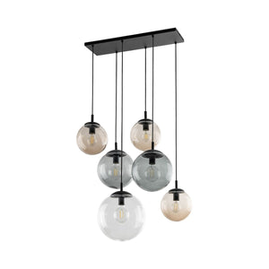 Lustră TK Lighting Esme 6, grafit, 4819