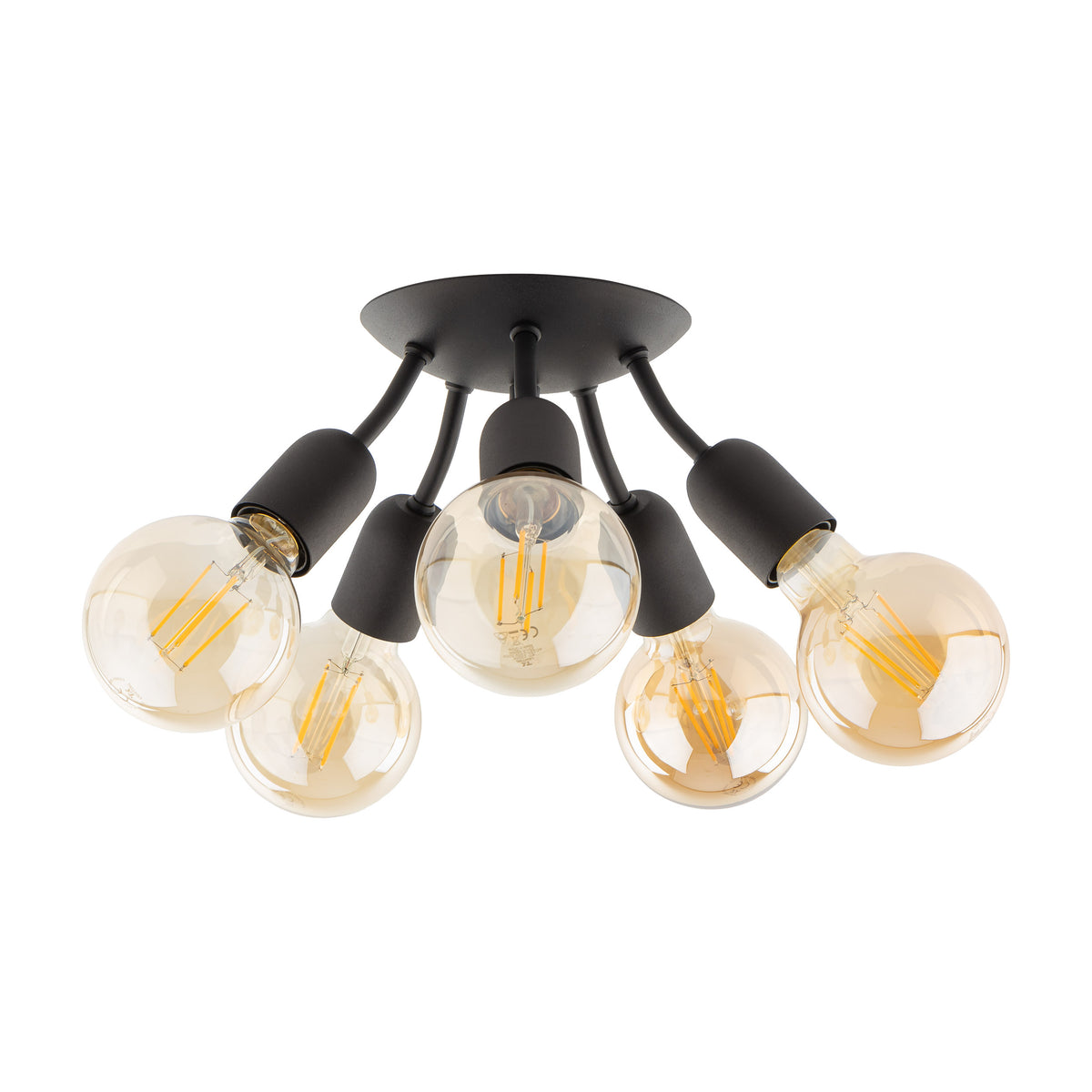 Plafonieră TK Lighting Rubio 5, 5 x E27, 4830