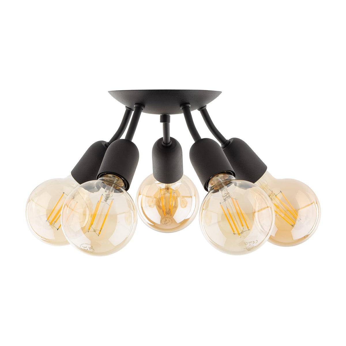 Plafonieră TK Lighting Rubio 5, 5 x E27, 4830