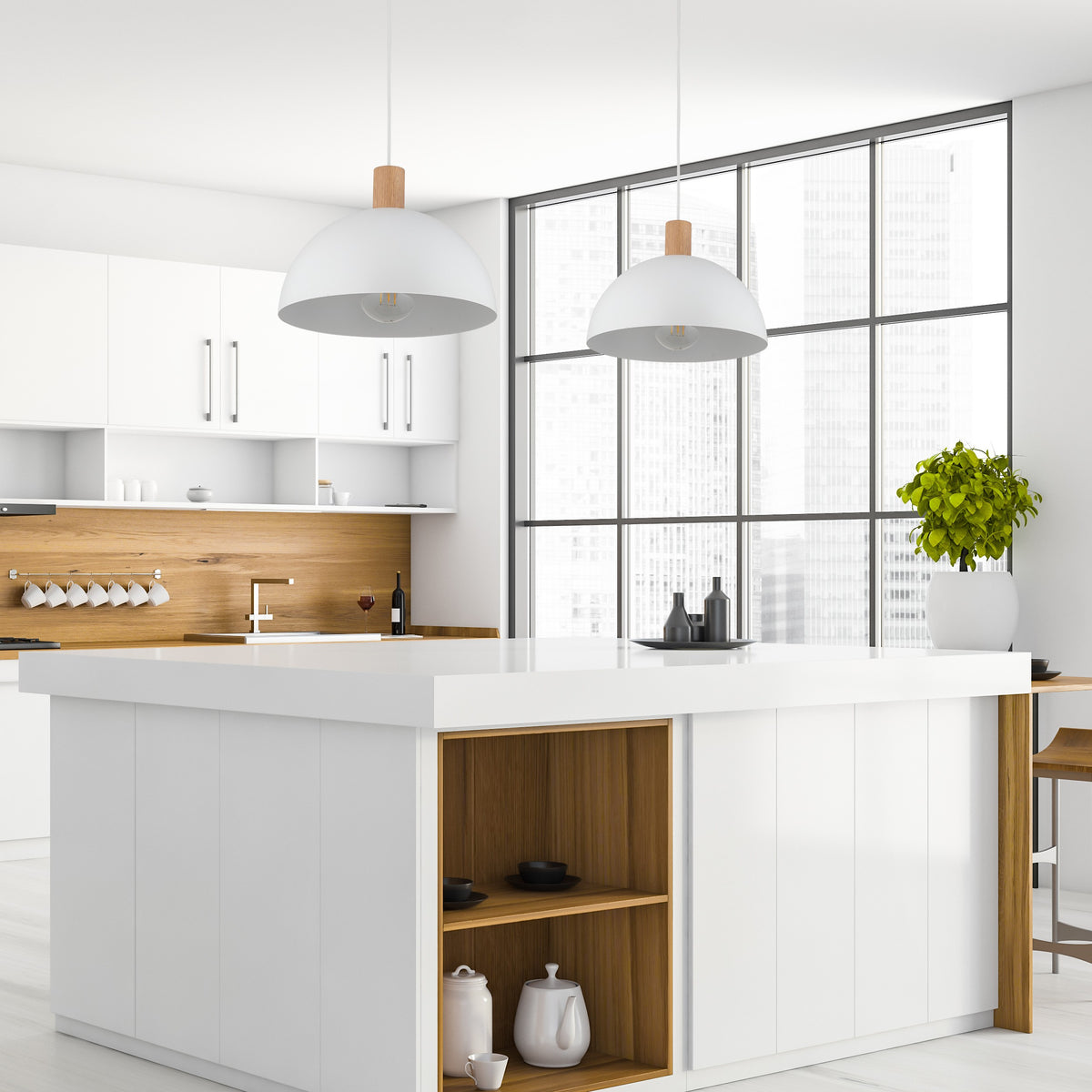 Lampa suspendată Oslo White 4851 TK 4851