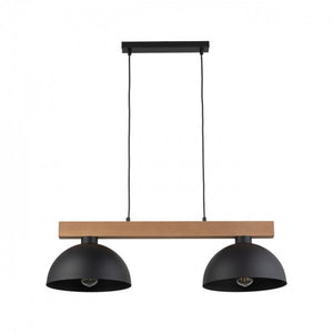 Lampă suspendată TK Lighting Oslo 2, negru, 4711
