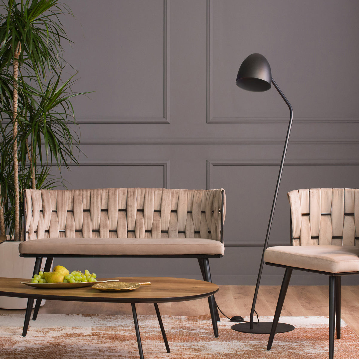 Lampadar Soho Black 5037