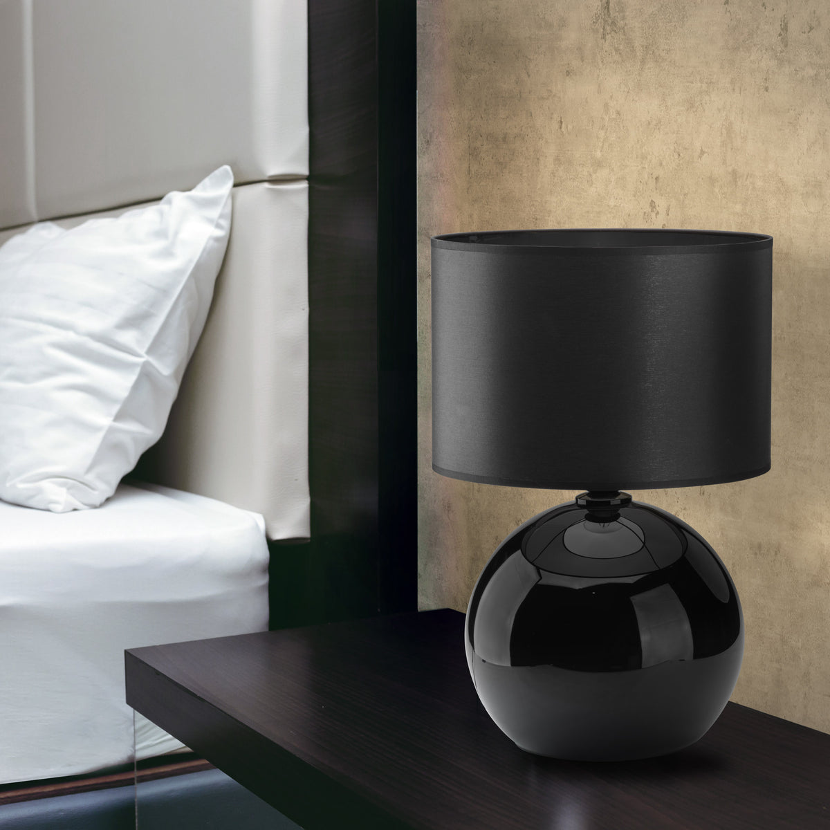 Veioză TK Lighting Palla 1, negru, 5080