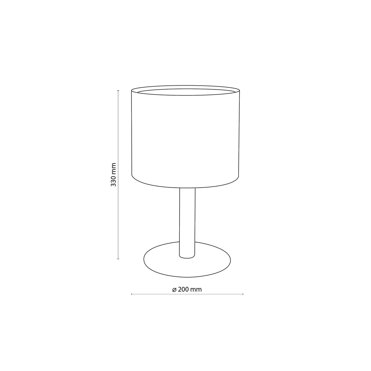 Veioză TK Lighting Deva Fsc 100% SA-COC-006060, natur, 5192