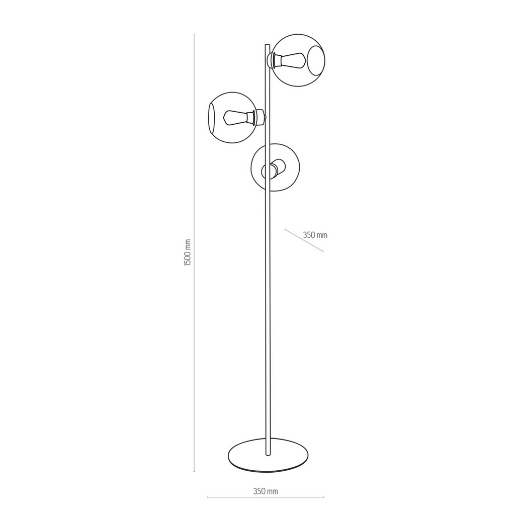 Lampa Cubus Graphite 3 5239