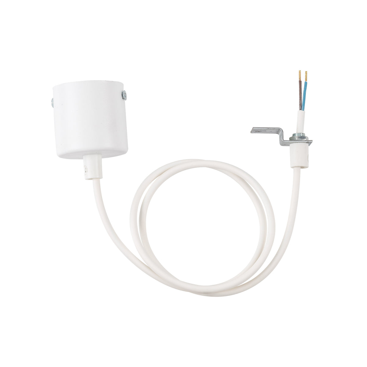 Spot pe șină TK Lighting Tracer Cablu de Alimentare 1M, alb, 5303