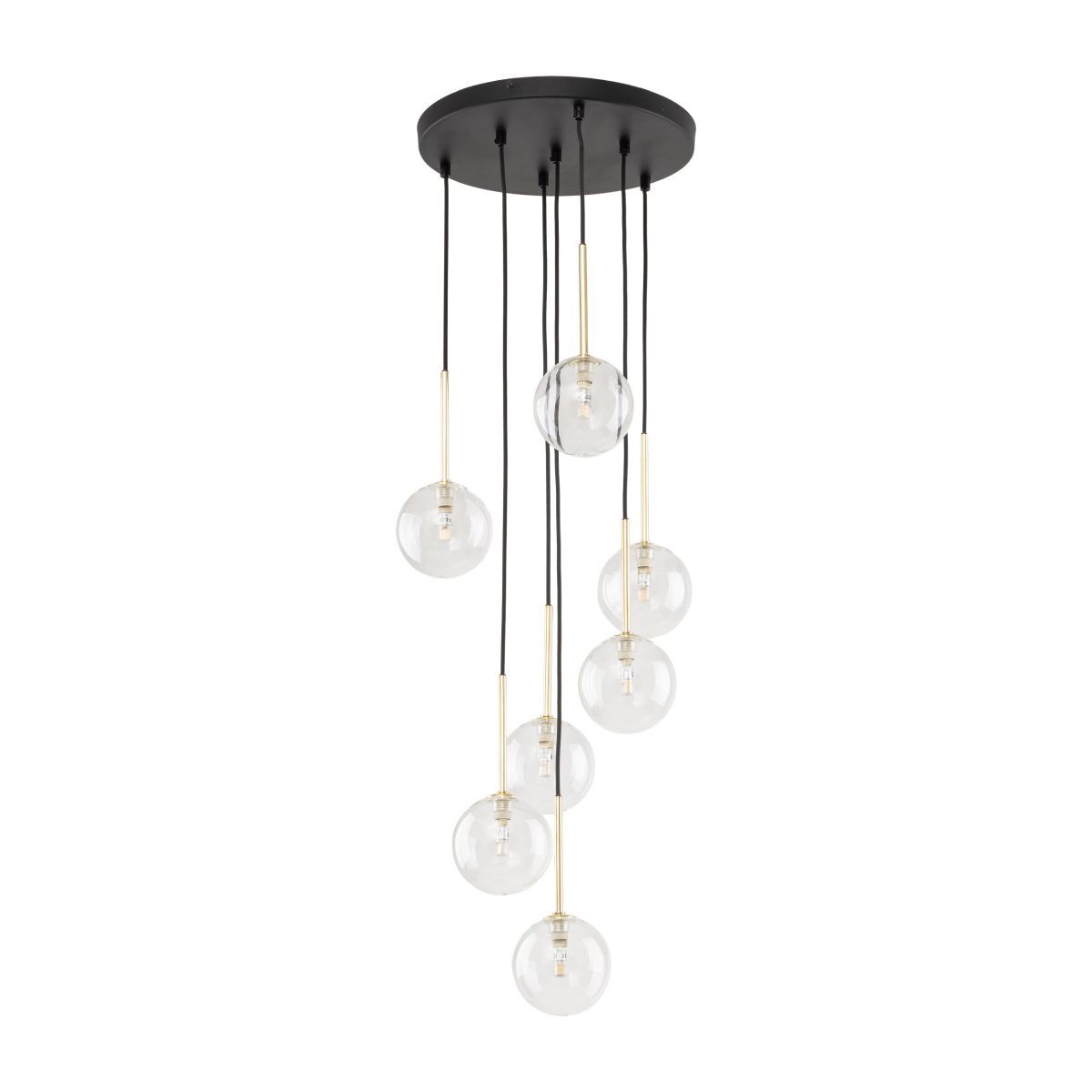 Lustra Nilos Black/Gold 5362 TK 5362