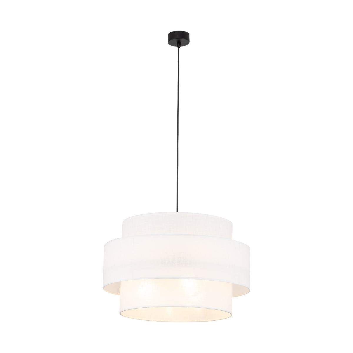 Lustră TK Lighting Calisto 3 500, alb, 3 x E27, 5363