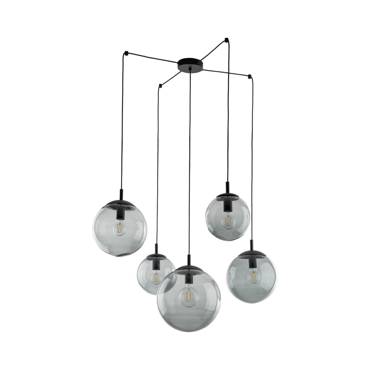 Lustră TK Lighting Esme 5, grafit, 5382