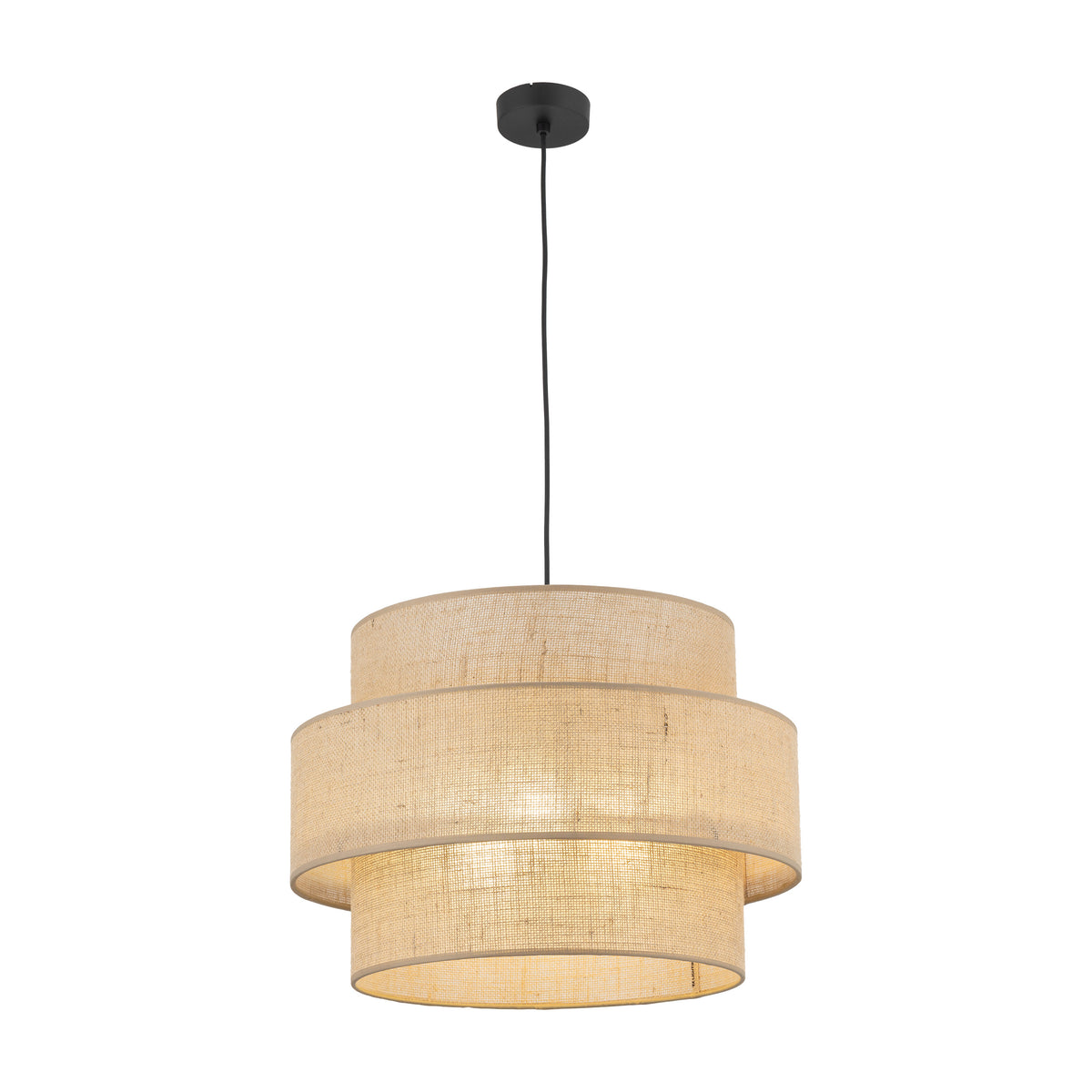 Lustră TK Lighting Calisto 3 500, iută, 3 x E27, 5402