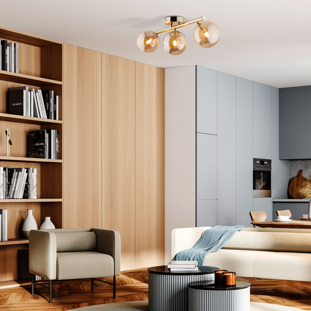 Plafoniera Estera Gold 5418