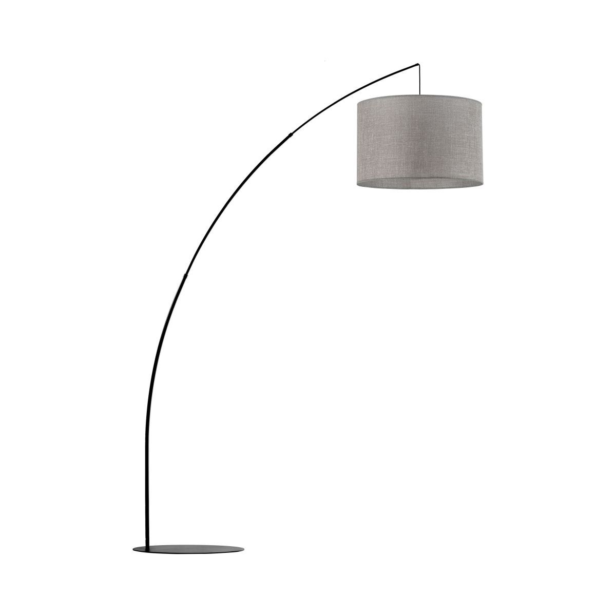 Lampadar TK Lighting Moby, gri, 5487