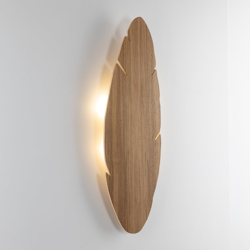 Aplica de perete Hoja Wood 4 5565