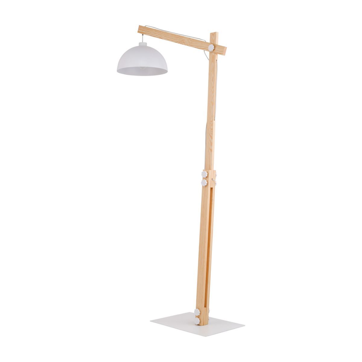 Lampadar TK Lighting Oslo, alb, 5592