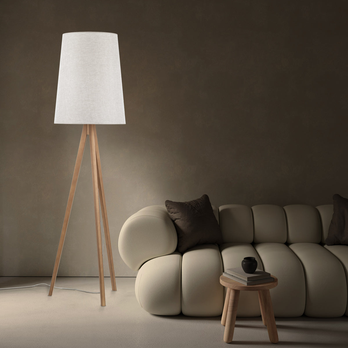Lampadar TK Lighting Walz Fsc 100 % SA-COC-006060, natur, 5598
