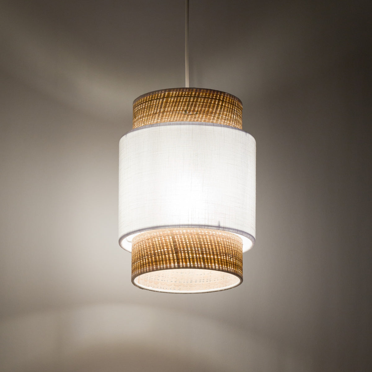 Pendul TK Lighting Boho 1 200, alb, 5652