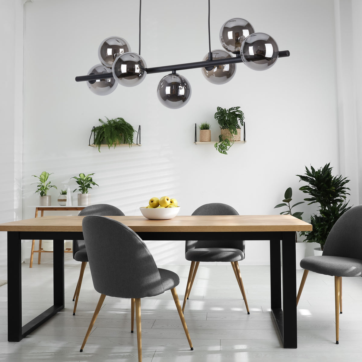 Lustra Estera Black 7 5666