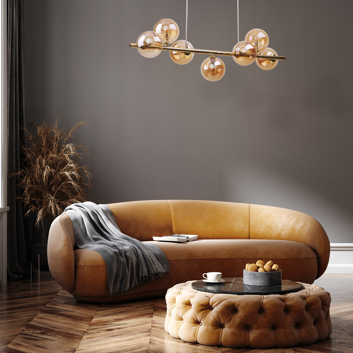Lustra Estera Gold 7 5668