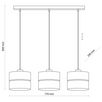 Lampa suspendată Eco 3 5771 TK 5771
