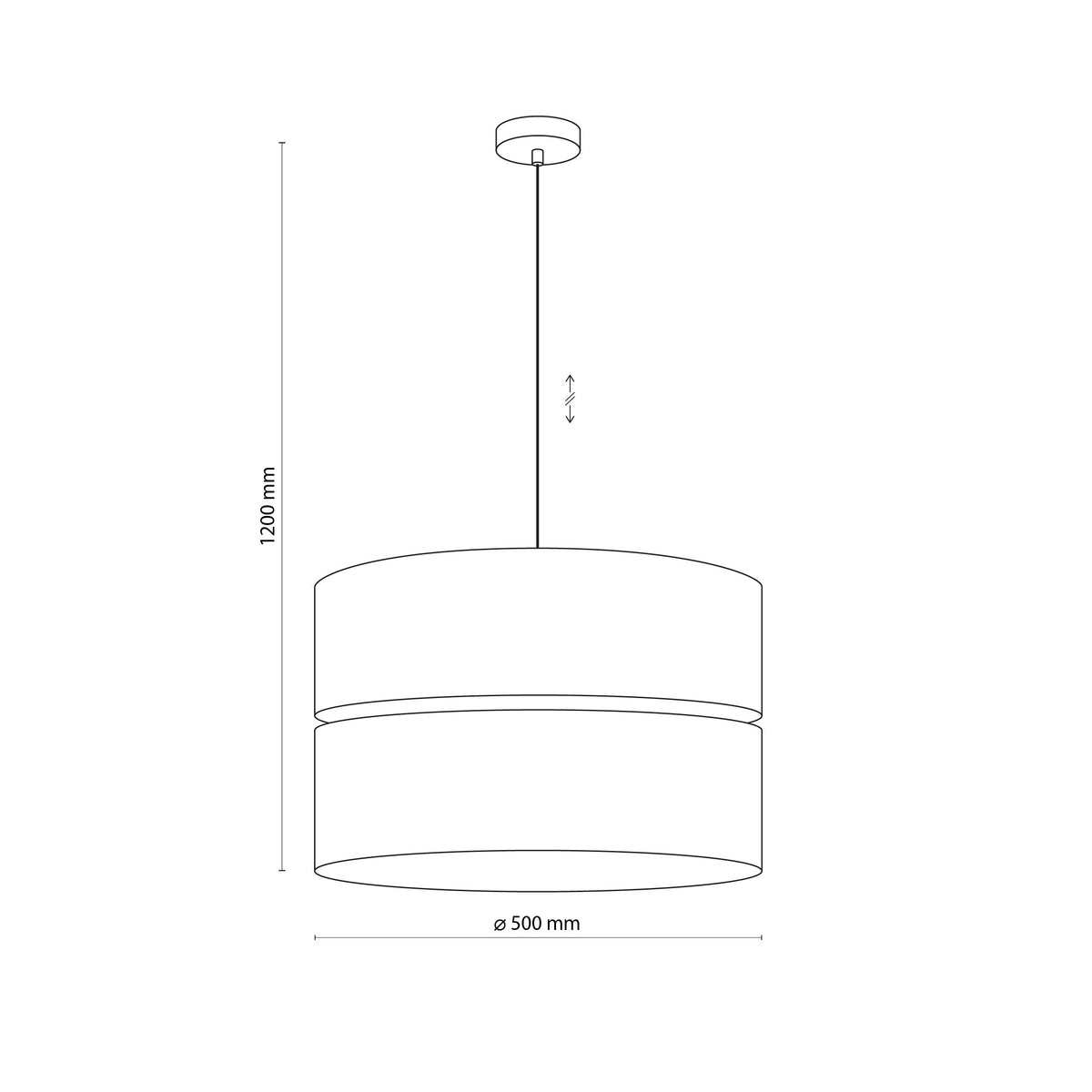 Lampa suspendată Eco 3 TK 5773
