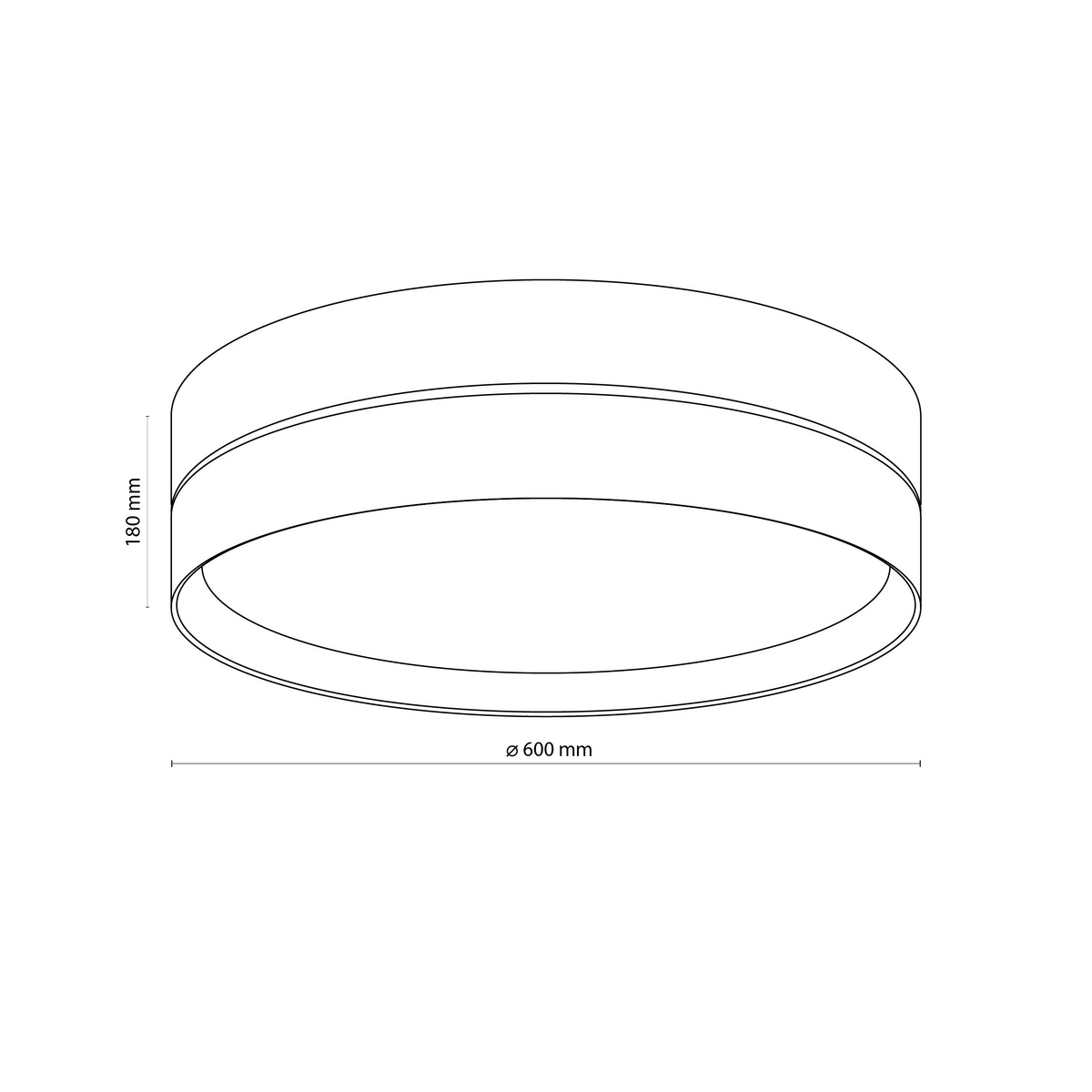 Plafonieră TK Lighting Eco 4, 5774