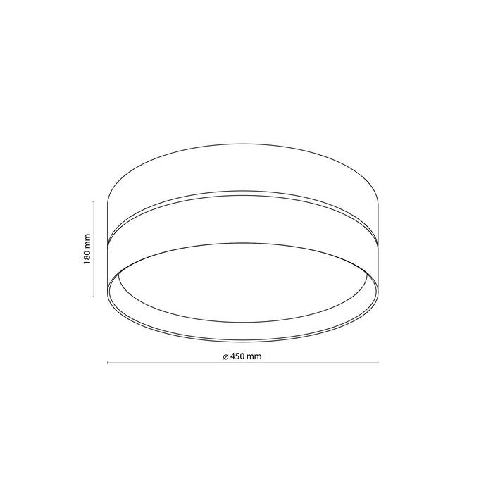 Plafoniera Eco 4 450 5775