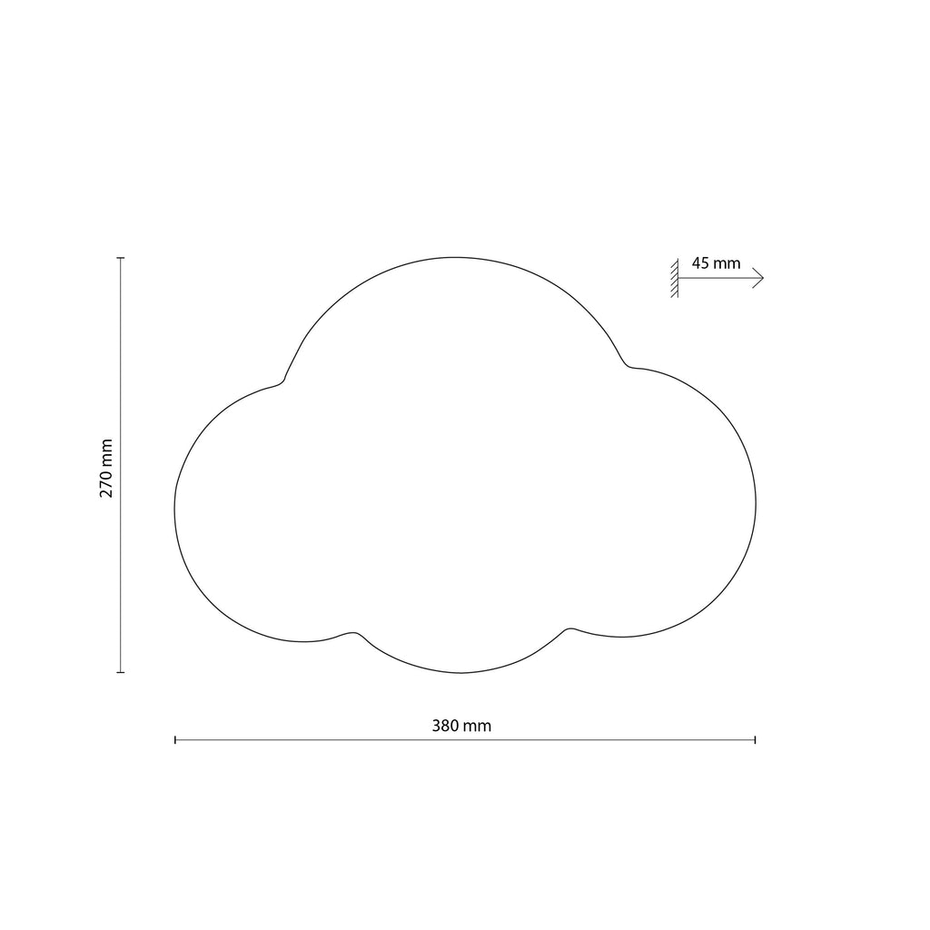 Aplica de perete Cloud Beige 5886