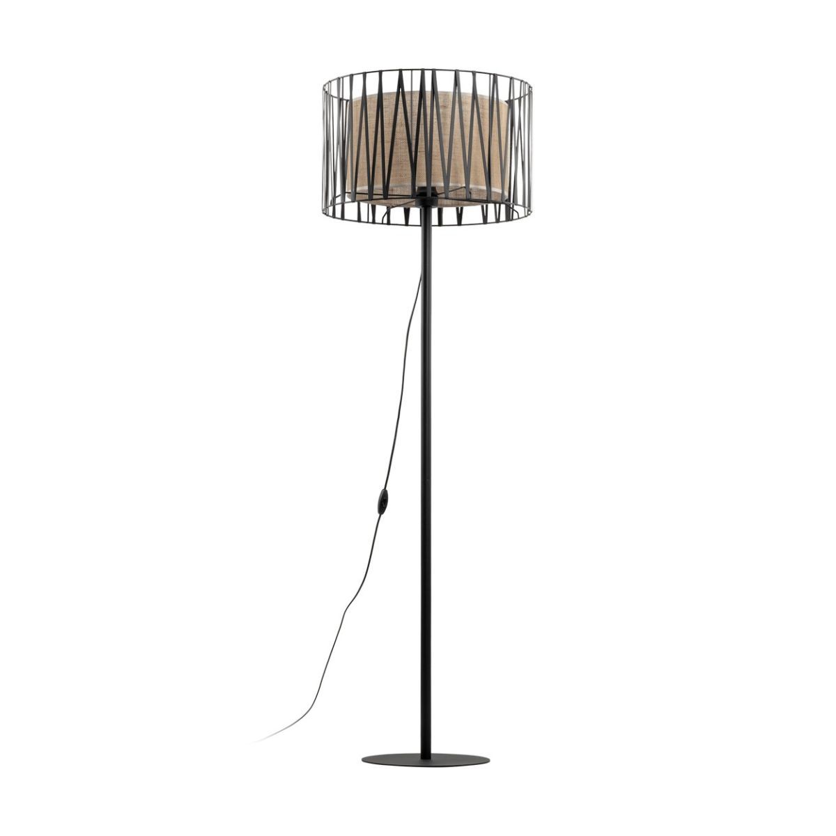 Lampadar TK Lighting Harmony, natur, 5890