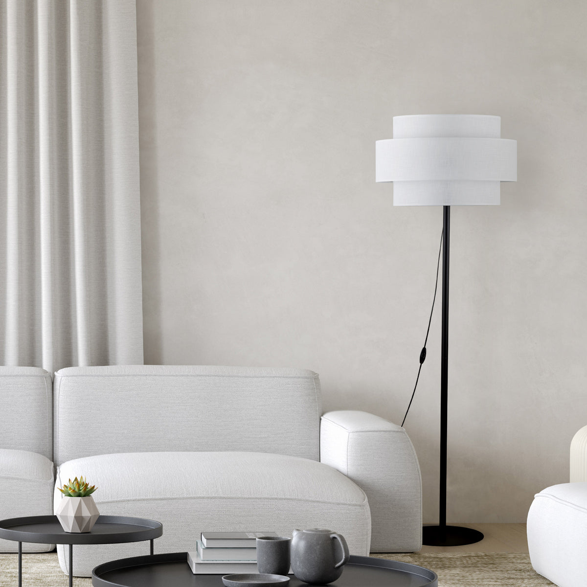 Lampa Calisto White 5894