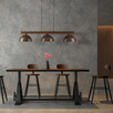 Lampa suspendată Oslo Brown 3 6299 TK 6299