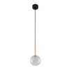 Lampa suspendată Nilos Black/Gold 5941