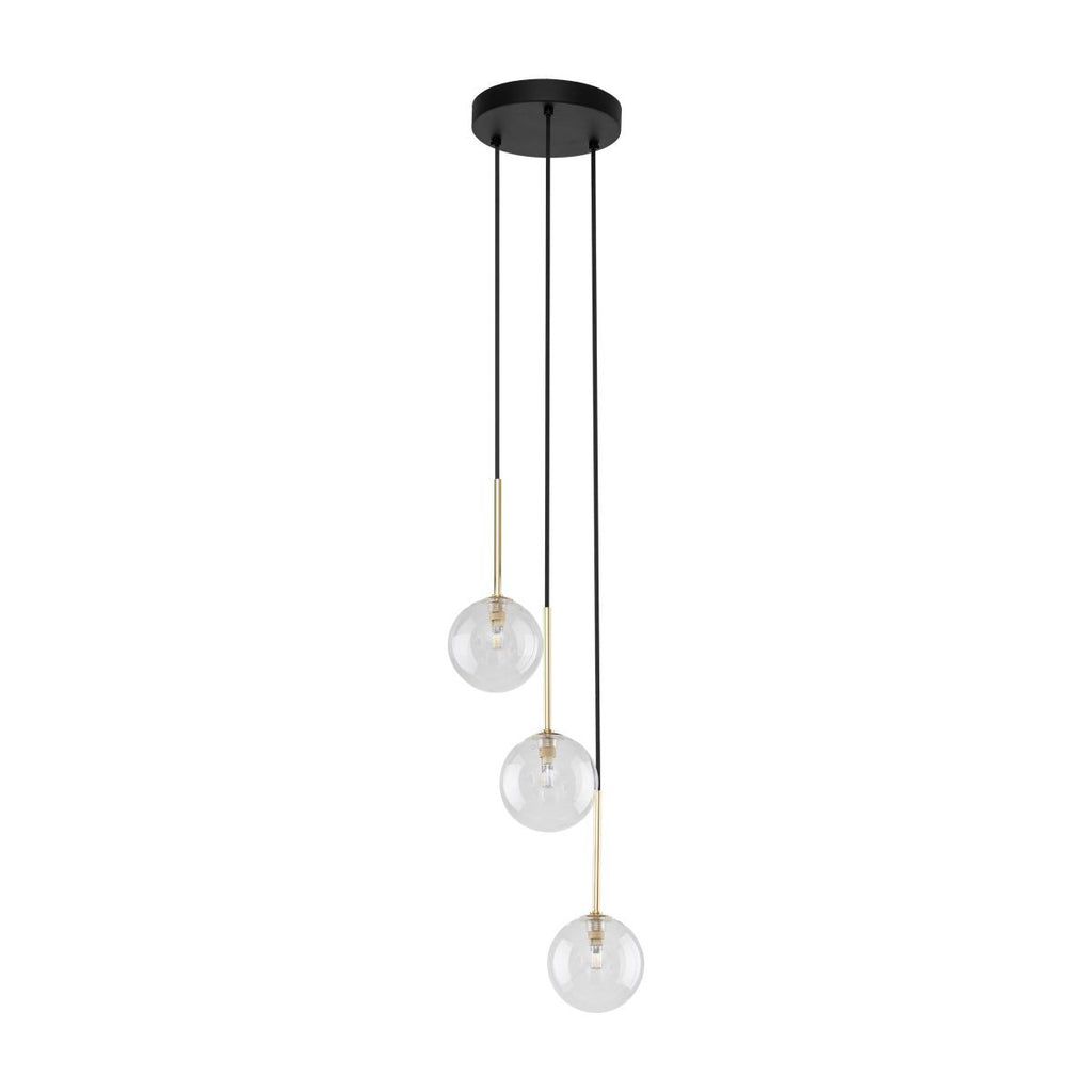 Lampa suspendată Nilos Black/Gold 5942