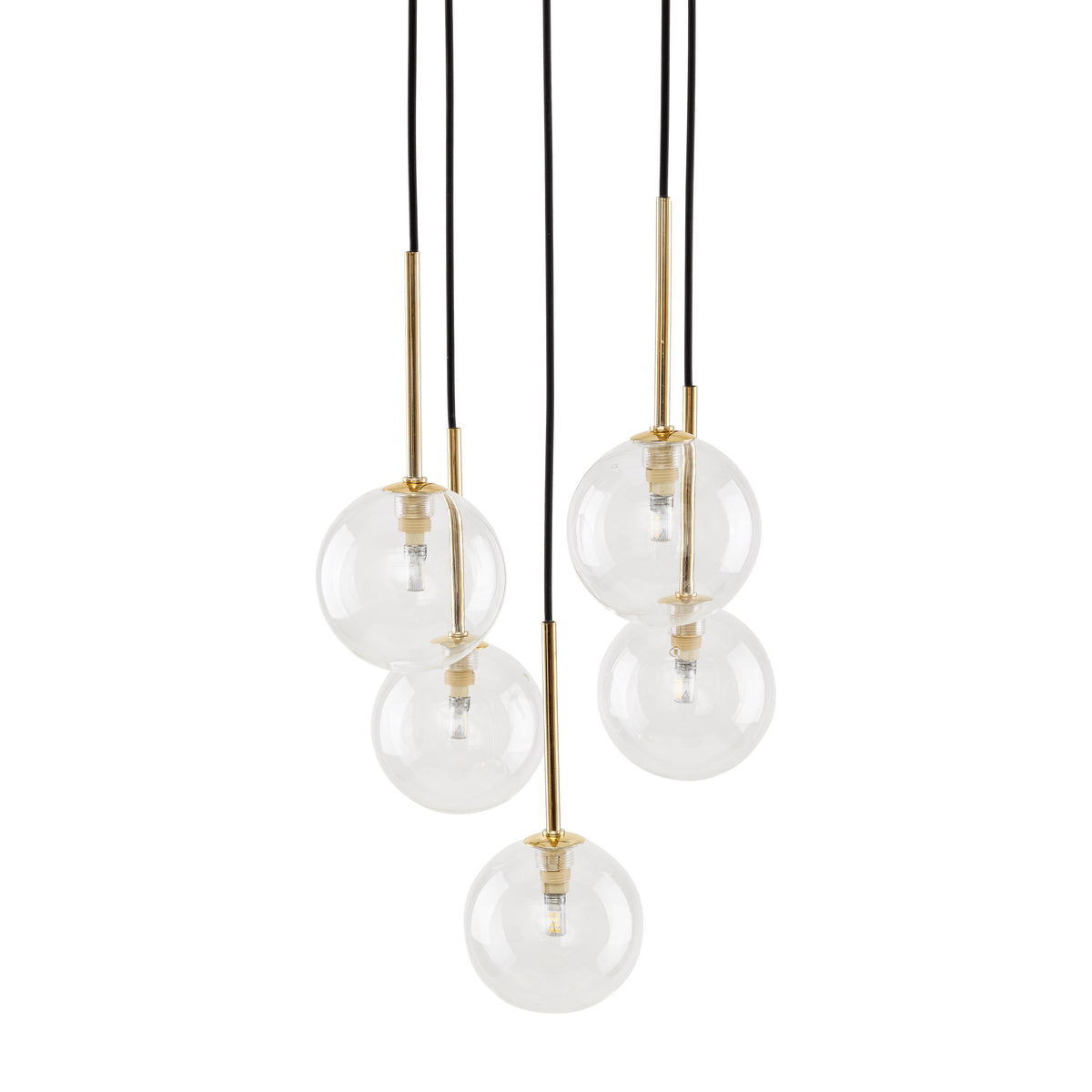 Lustra Nilos Black/Gold 5943 TK 5943