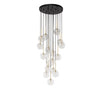 Lampa suspendată Nilos Black/Gold 5945