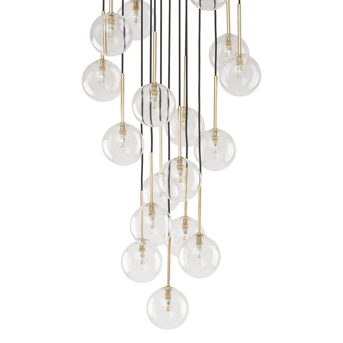 Lustra Nilos Black/Gold 5945 TK 5945