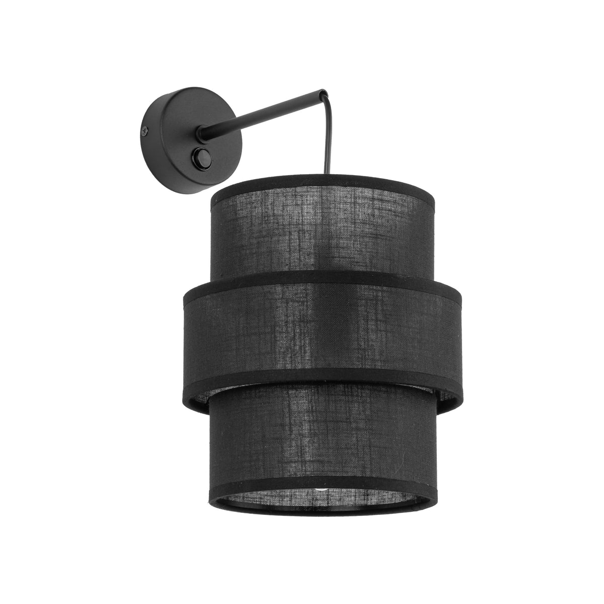 Aplica de perete Calisto Black 5955